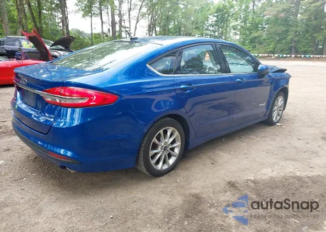 2017 Ford Fusion Hybrid Se из США, поврежденный, VIN 3FA6P0LU1HR162662